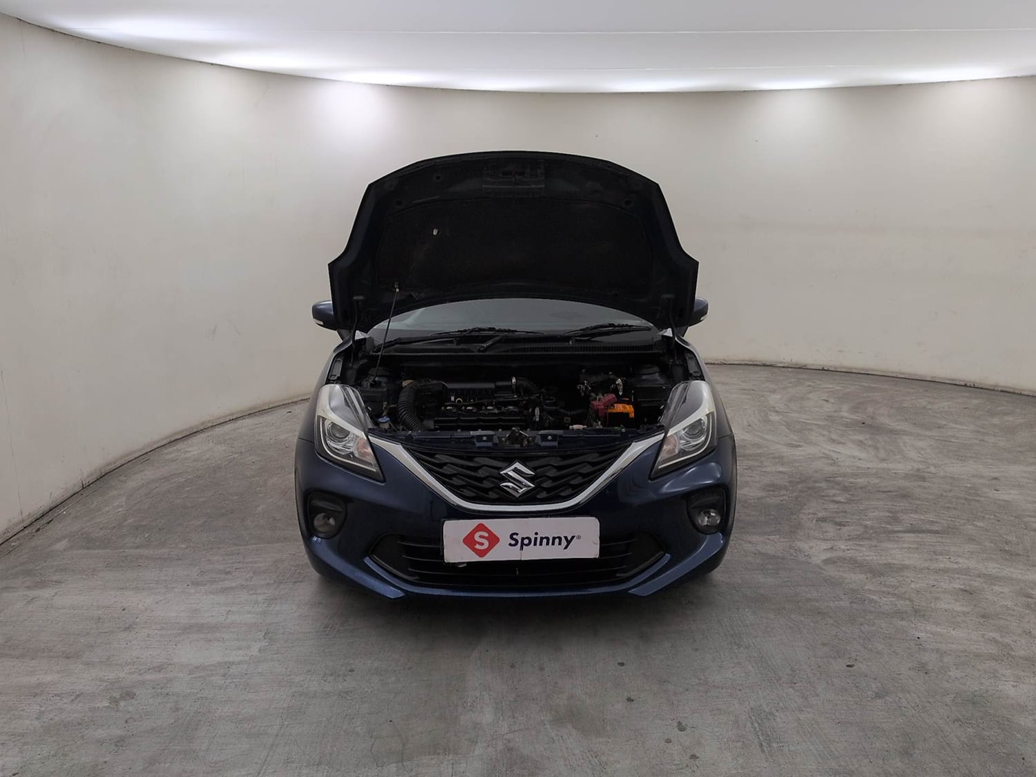 Used 2020 Maruti Suzuki Baleno Zeta Petrol Manual engine ENGINE & BONNET OPEN FRONT VIEW