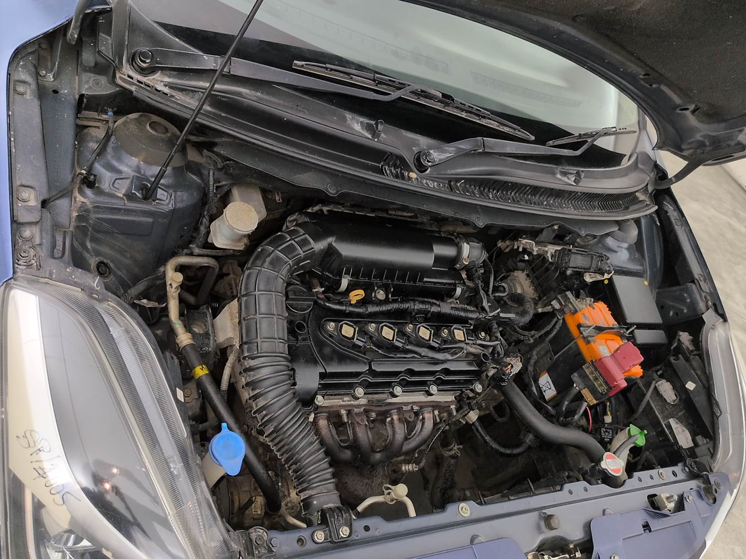 Used 2020 Maruti Suzuki Baleno Zeta Petrol Manual engine ENGINE RIGHT SIDE VIEW