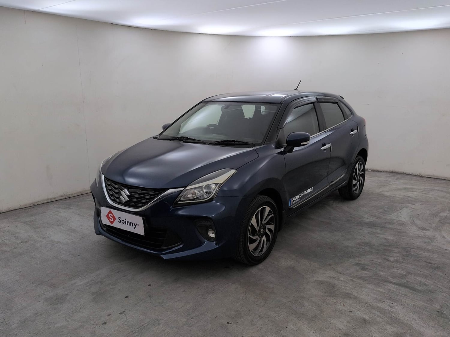 Used 2020 Maruti Suzuki Baleno Zeta Petrol Manual exterior LEFT FRONT CORNER VIEW