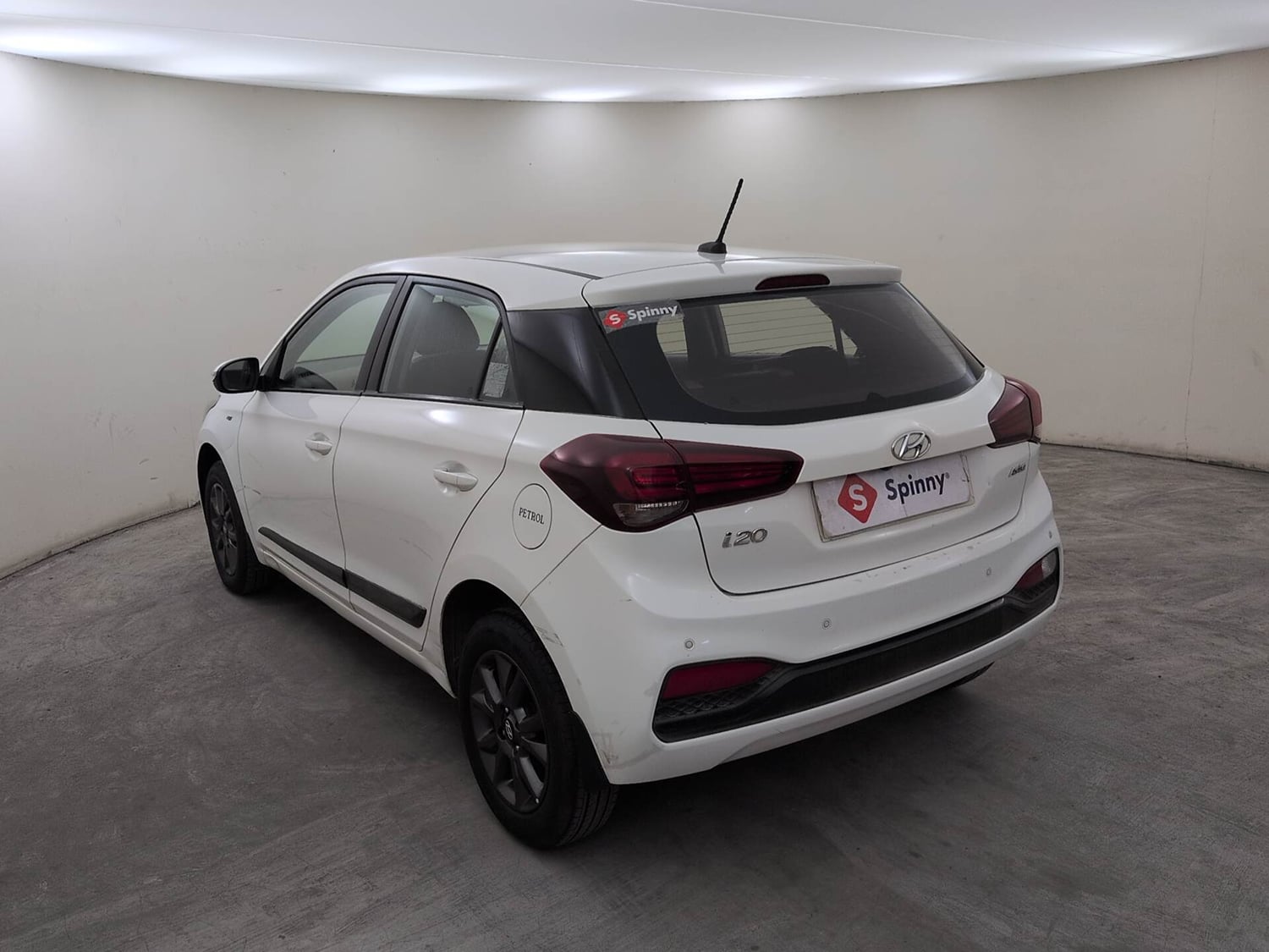 Used 2019 Hyundai Elite i20 Asta 1.2 AT Petrol Automatic exterior LEFT REAR CORNER VIEW