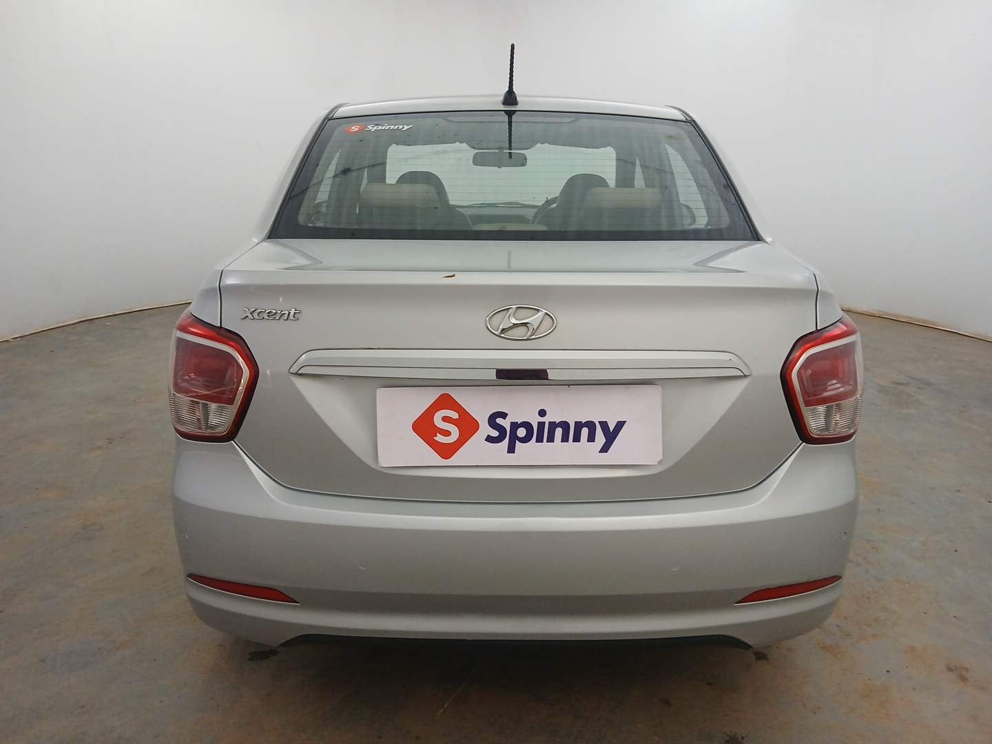 Used 2014 Hyundai Xcent S 1.2 Petrol Manual exterior BACK VIEW