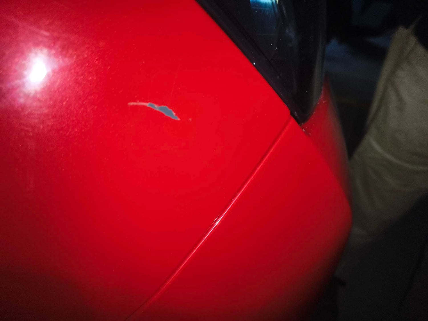 Used 2023 Maruti Suzuki Brezza Zxi Dual Tone Petrol Manual dents MINOR DENT