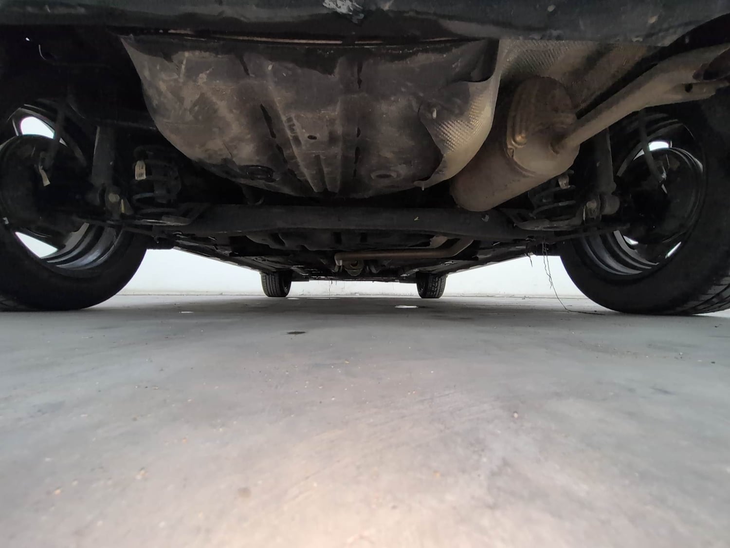 Used 2023 Hyundai i20 Sportz 1.2 MT Petrol Manual extra REAR UNDERBODY VIEW (TAKEN FROM REAR)