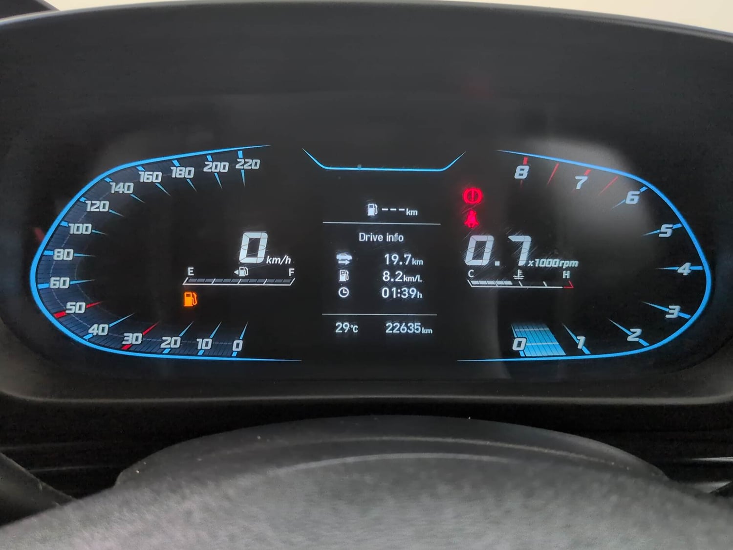 Used 2023 Hyundai i20 Sportz 1.2 MT Petrol Manual interior CLUSTERMETER VIEW