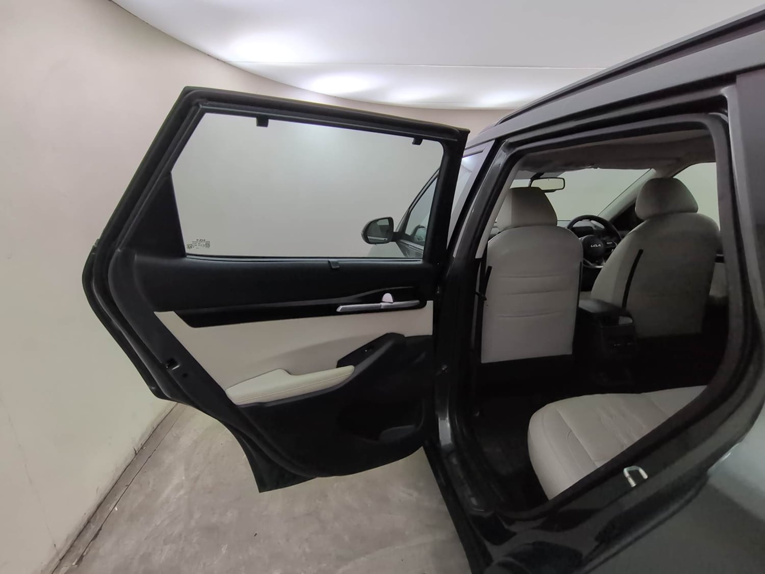 Used 2024 Kia Seltos HTX 1.5 Petrol MT Petrol Manual interior LEFT REAR DOOR OPEN VIEW