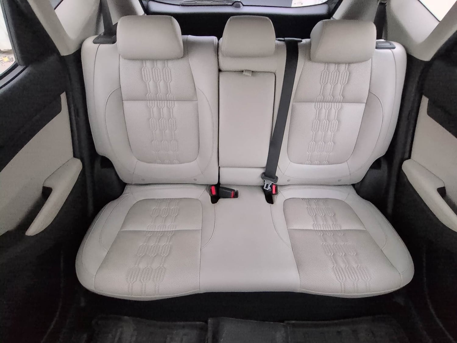 Used 2024 Kia Seltos HTX 1.5 Petrol MT Petrol Manual interior REAR SEAT CONDITION VIEW