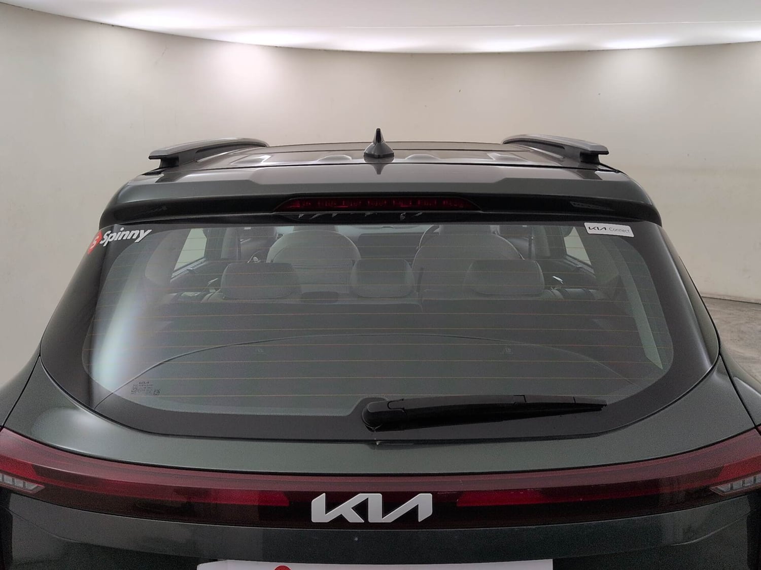 Used 2024 Kia Seltos HTX 1.5 Petrol MT Petrol Manual exterior BACK WINDSHIELD VIEW