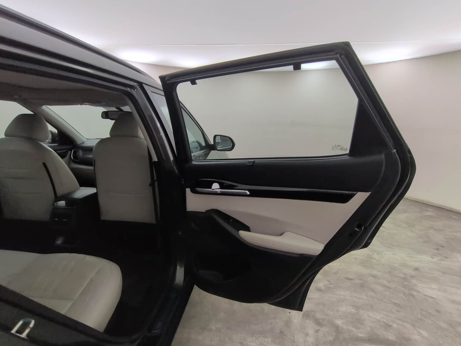 Used 2024 Kia Seltos HTX 1.5 Petrol MT Petrol Manual interior RIGHT REAR DOOR OPEN VIEW