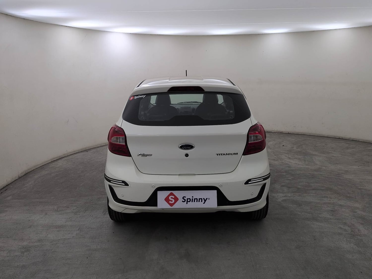 Used 2021 Ford Figo Titanium 1.2 Ti-VCT MT Petrol Manual exterior BACK VIEW