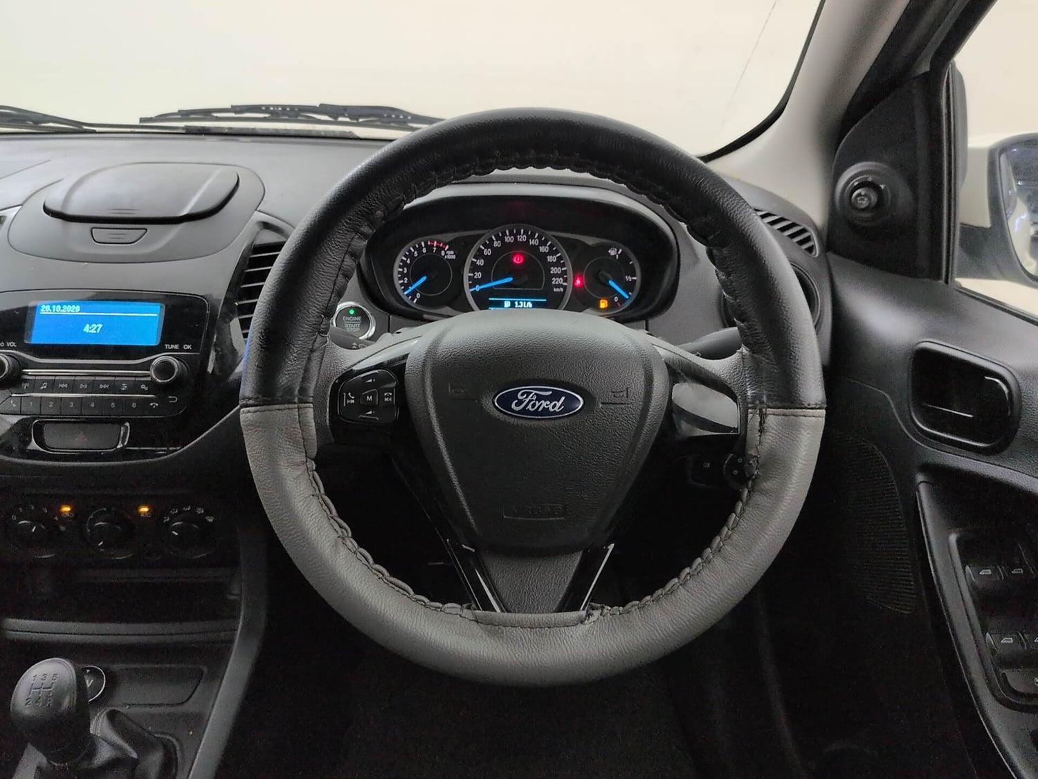 Used 2021 Ford Figo Titanium 1.2 Ti-VCT MT Petrol Manual interior STEERING VIEW
