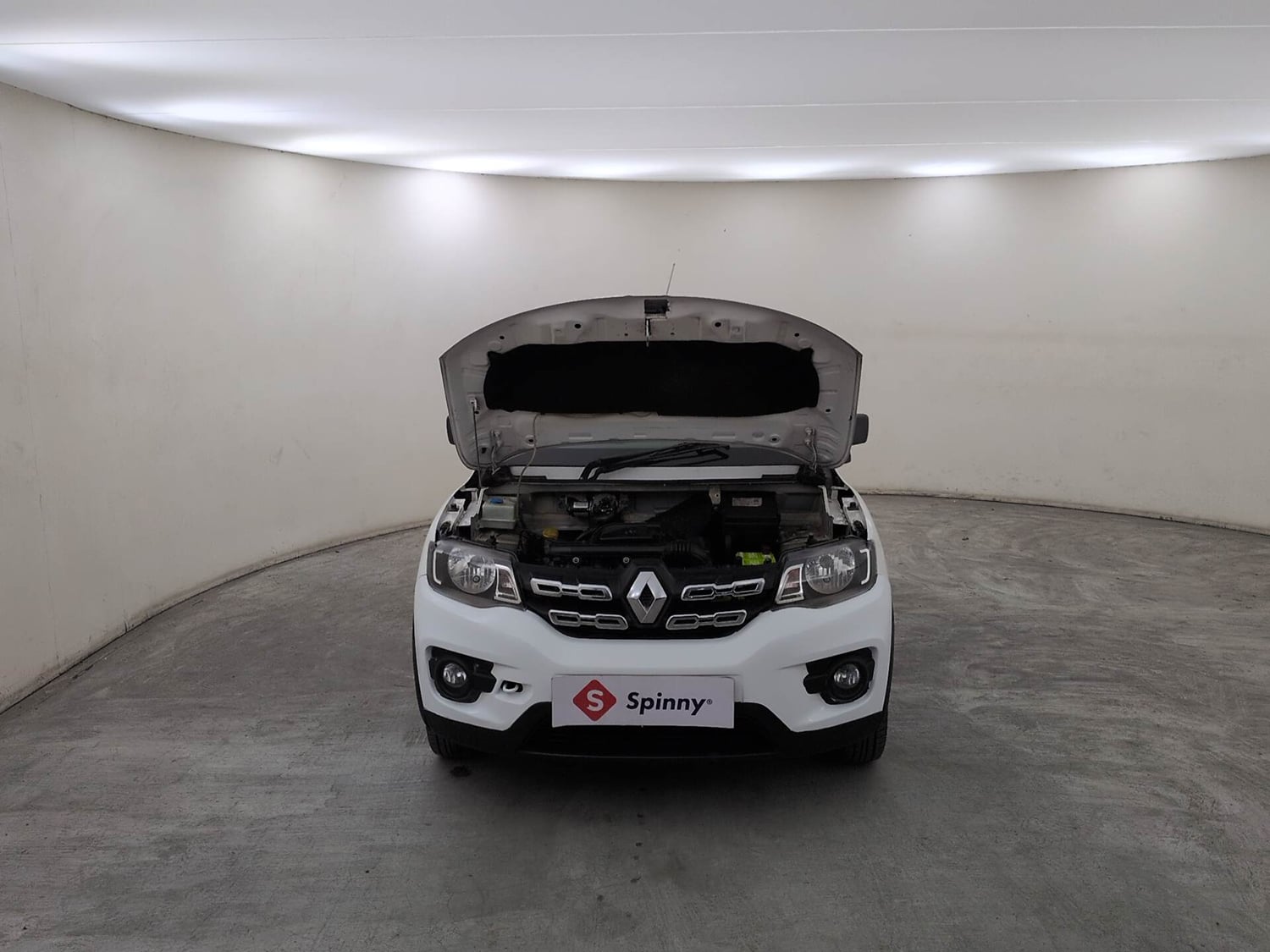 Used 2016 Renault Kwid RXT Petrol Manual engine ENGINE & BONNET OPEN FRONT VIEW