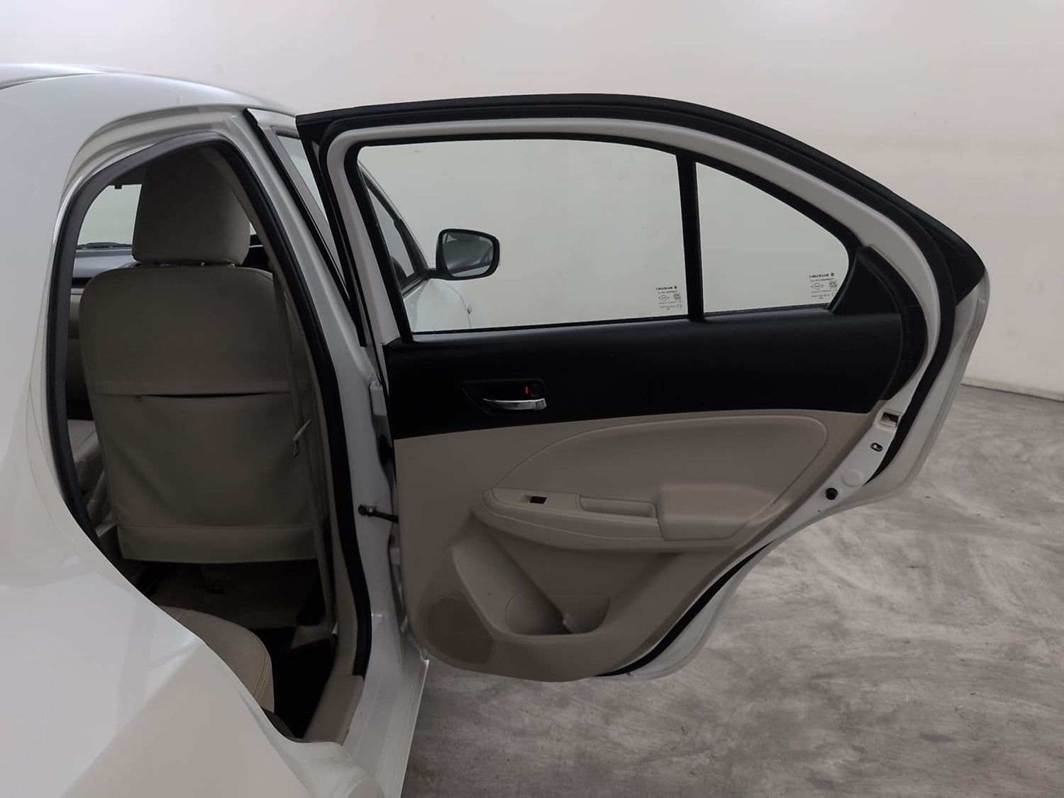 Used 2018 Maruti Suzuki Dzire VXi AMT Petrol Automatic interior RIGHT REAR DOOR OPEN VIEW