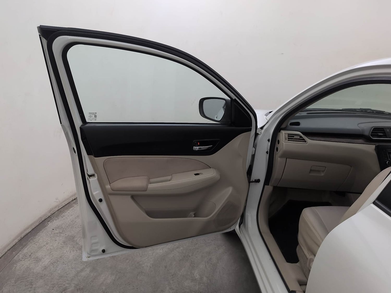 Used 2018 Maruti Suzuki Dzire VXi AMT Petrol Automatic interior LEFT FRONT DOOR OPEN VIEW