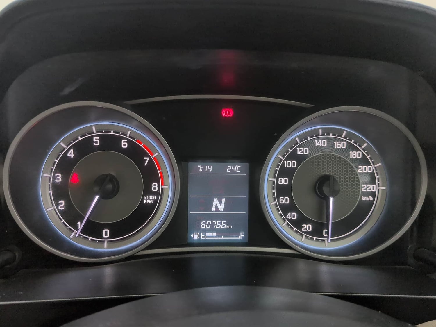 Used 2018 Maruti Suzuki Dzire VXi AMT Petrol Automatic interior CLUSTERMETER VIEW