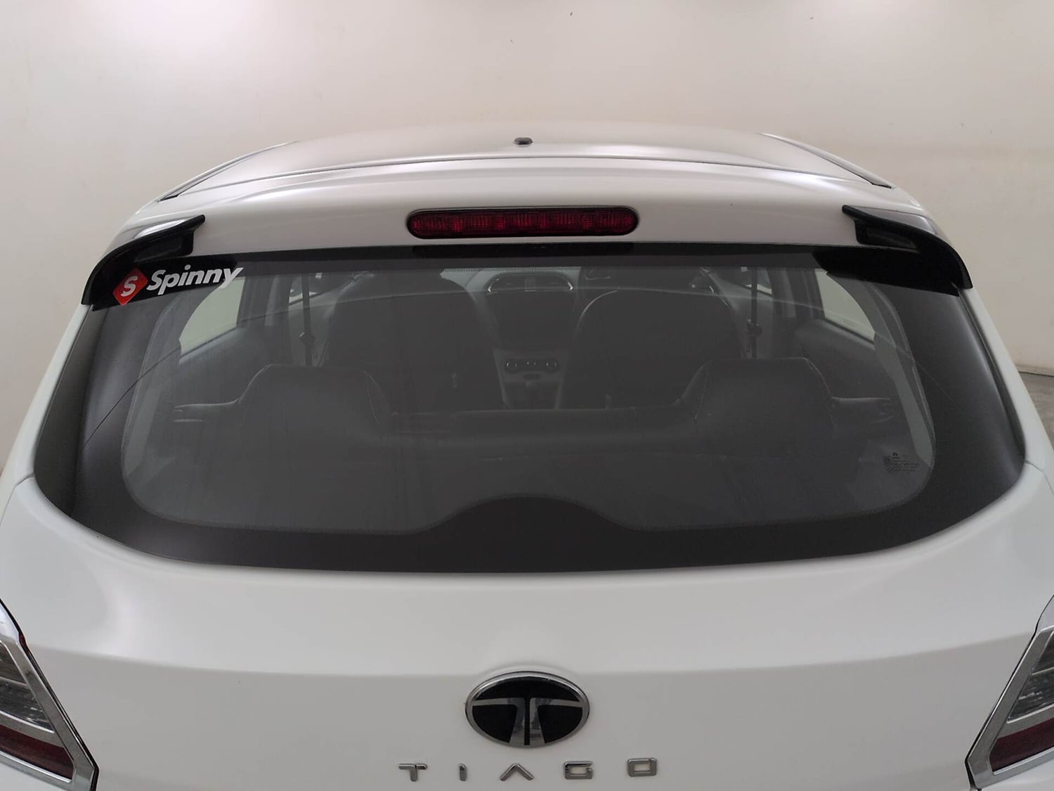 Used 2025 Tata Tiago XE Petrol Manual exterior BACK WINDSHIELD VIEW