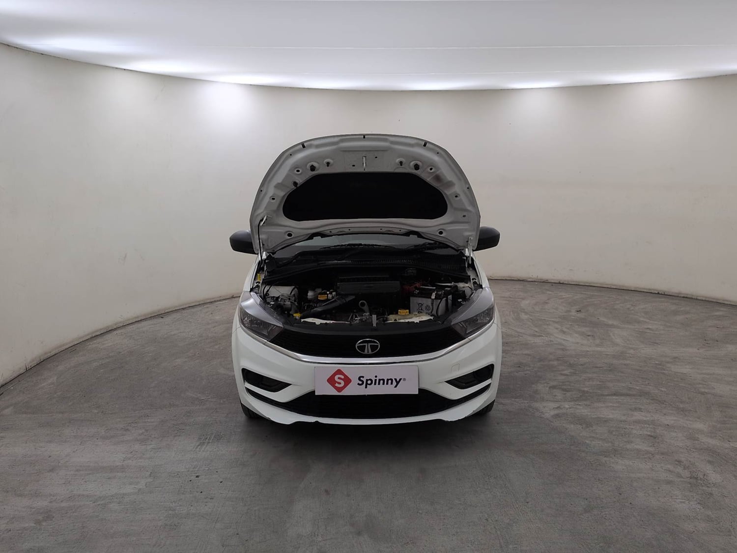 Used 2025 Tata Tiago XE Petrol Manual engine ENGINE & BONNET OPEN FRONT VIEW