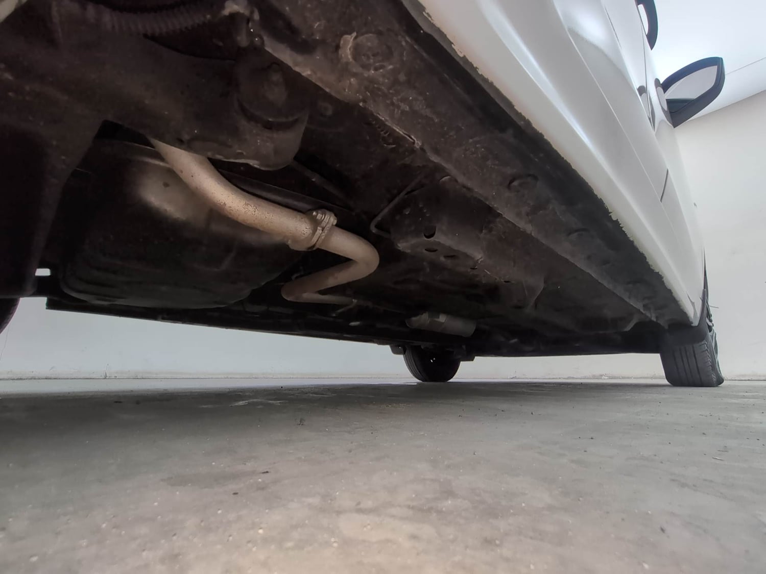 Used 2025 Tata Tiago XE Petrol Manual extra REAR RIGHT UNDERBODY VIEW