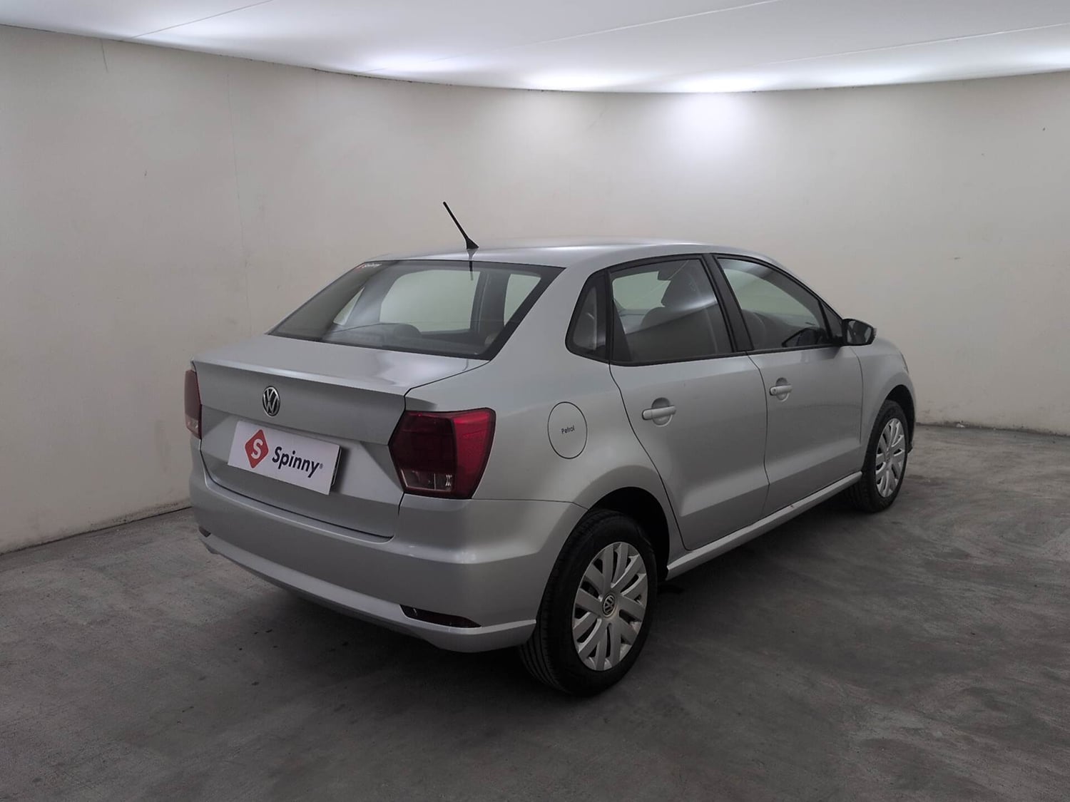 Used 2018 Volkswagen Ameo Comfortline 1.2L (P) Petrol Manual exterior RIGHT REAR CORNER VIEW